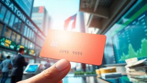 카드깡 과정을 보여주는 전문적인 일러스트레이션