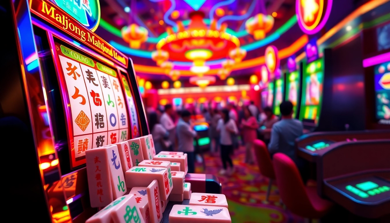 Rasakan keseruan permainan mahjong slot dengan mesin yang penuh warna dan simbol Mahjong yang menarik.