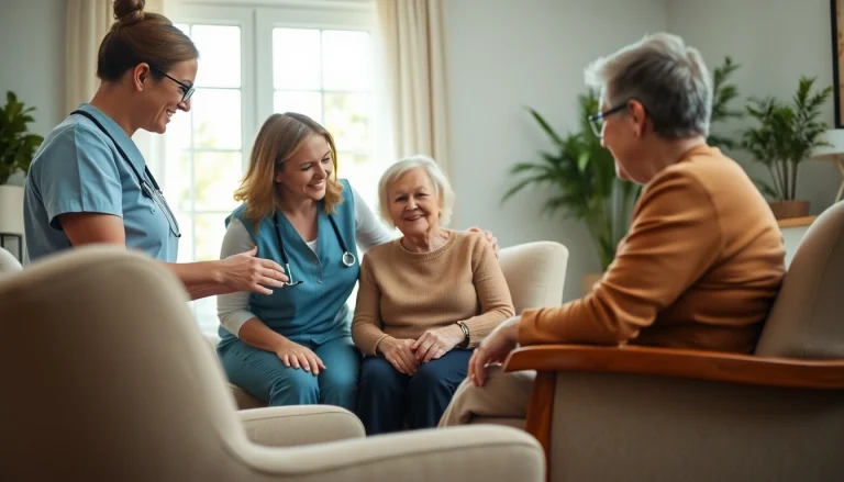Engaging caregivers providing austin senior home care in a welcoming home environment.