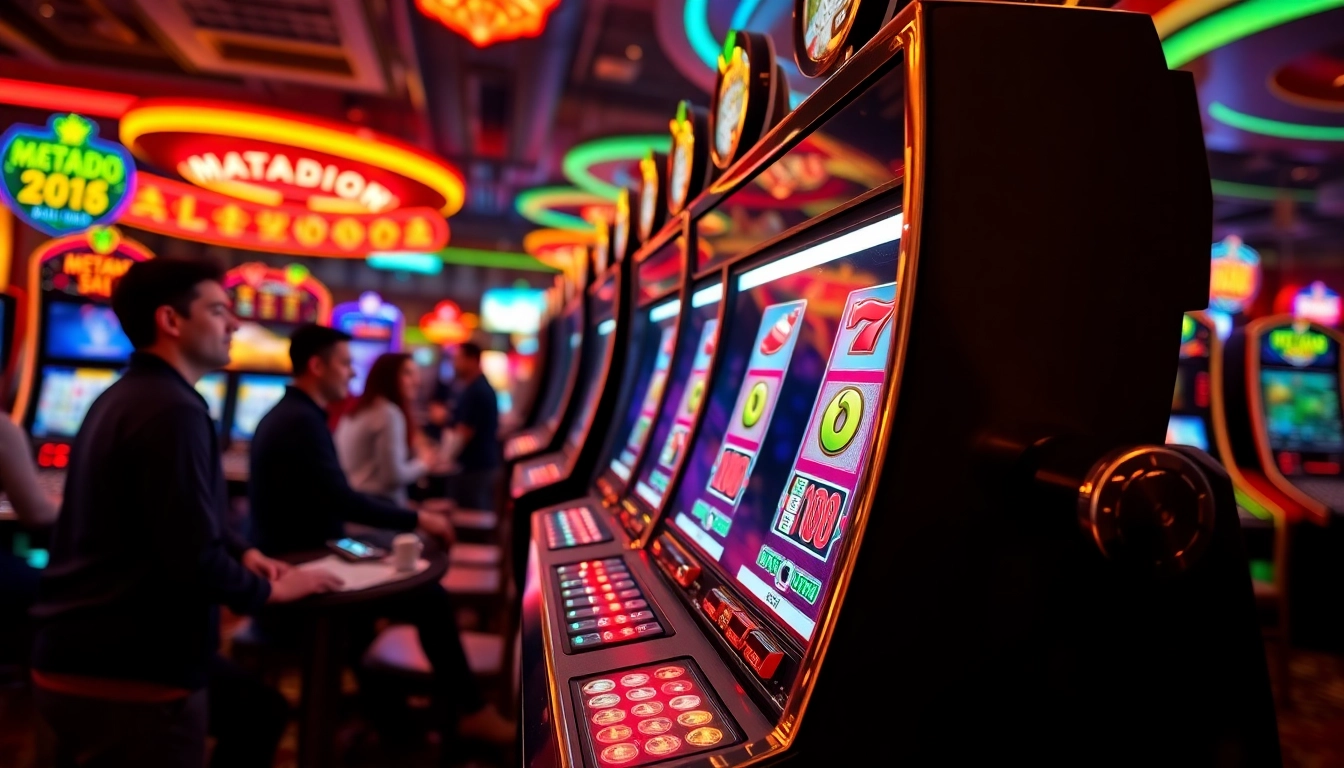 Taruhkan kemenangan dan keseruan di mesin slot matador168 slot yang menonjol dengan pencahayaan cerah.