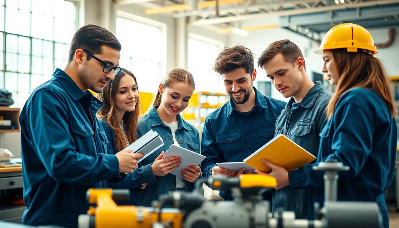 Students exploring hands-on training at an abc trade school showcase their practical skills.