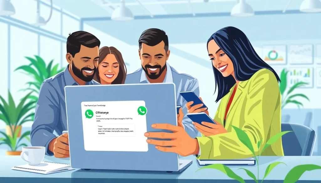 Understanding What is a CRM for WhatsApp through a business team's collaborative discussion.
