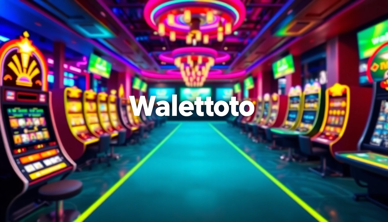 Temukan atmosfir menarik walettoto di lingkungan kasino online yang cerah.