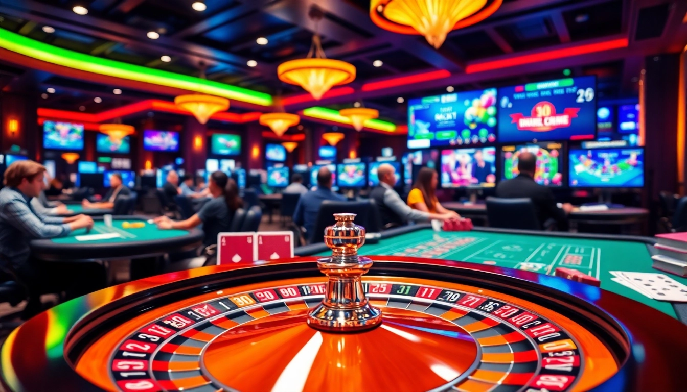Explore top-rated best online casinos Canada showcasing exciting games and vibrant atmosphere.