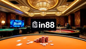 Experience luxury and excitement at Bin88 with Baccarat, Roulette, and Poker tables.