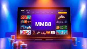 Explore the engaging interface of MM88's online betting platform at https://mm88.agency/ with sports and casino options.