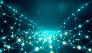 Showcasing the best vpn through a modern digital network illustration with secure connections.