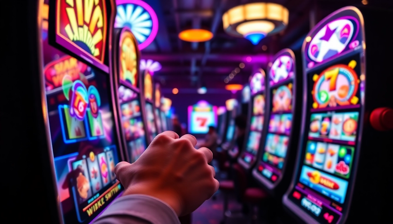 Menangkan permainan slot deposit 1000 dengan mesin slot yang berwarna-warni dan menarik.