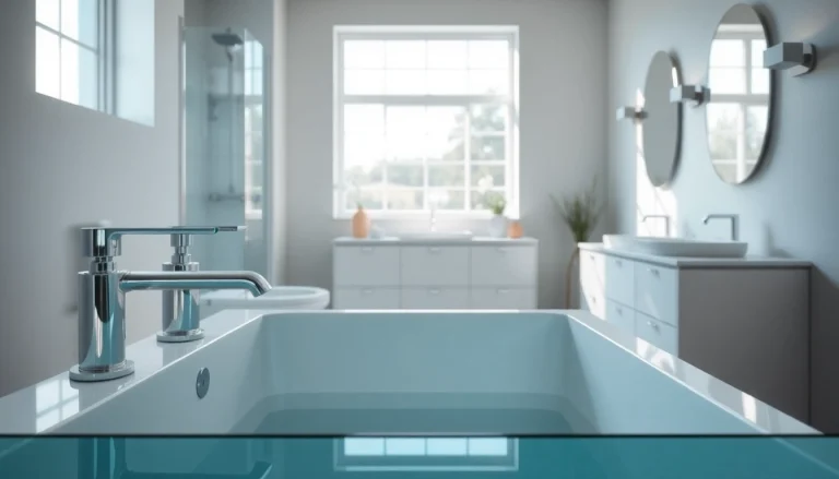 Duschkabine 90x90 in modernem, elegantem Badezimmer mit natürlichem Licht.