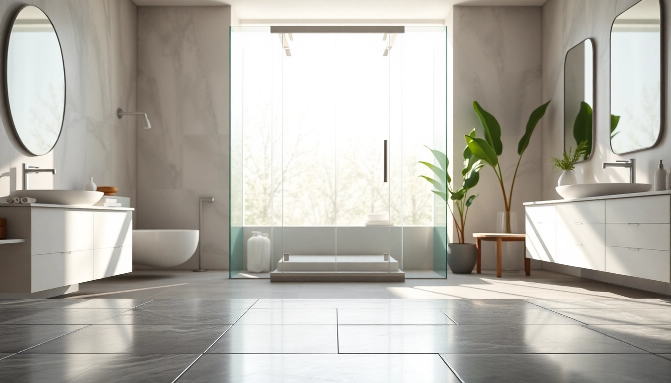 Choose elegant shower doors to enhance your bathroom's modern design and functionality.