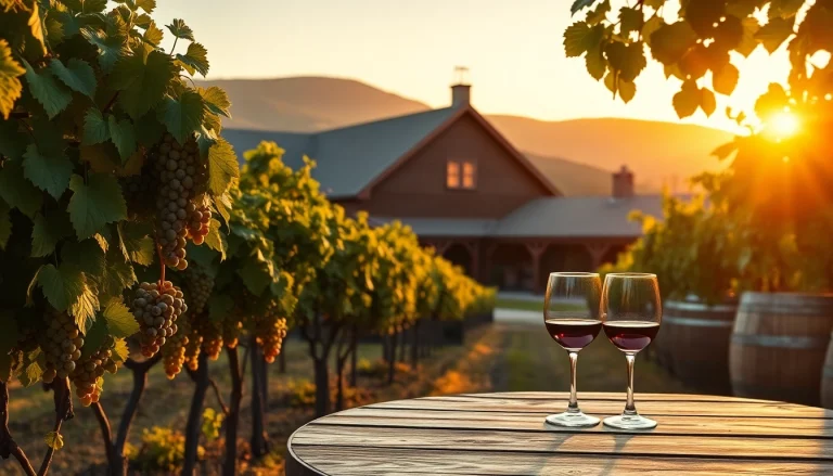 Sample the exquisite wines at Clarksburg wineries surrounded by lush vineyards and scenic landscapes.
