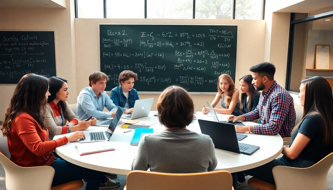 Engaged students collaborating in a vibrant setting for texas college bridge program.