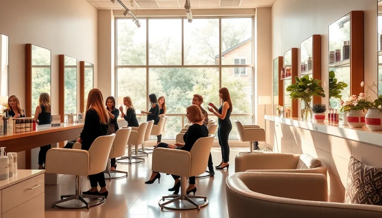 Experience luxury services at addendum salon in an inviting ambiance.