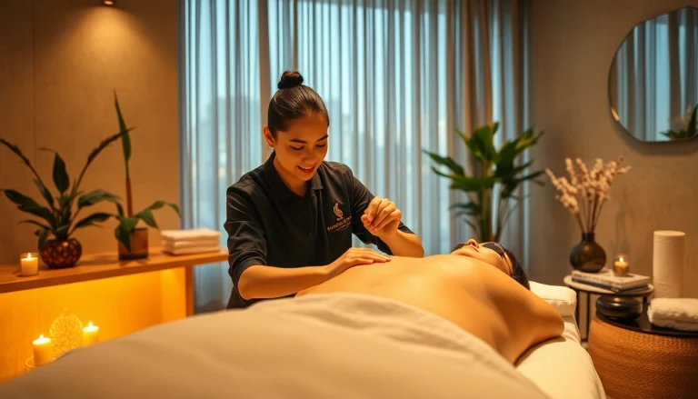 Experience premium 출장 massage services from a professional therapist in a serene setting.