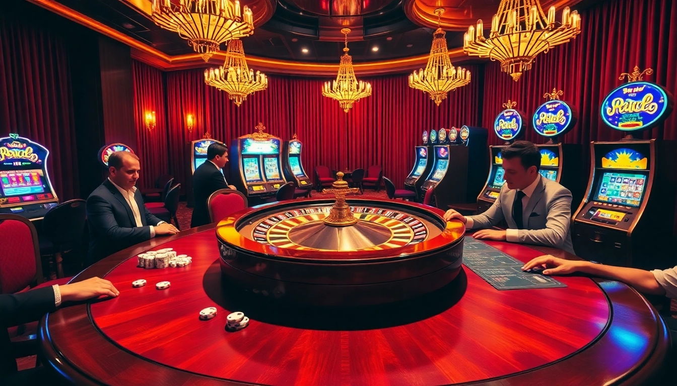 Vivez l'excitation du meilleur casino en ligne avec des tables de poker vibrantes, des machines à sous lumineuses et un gameplay élégant.