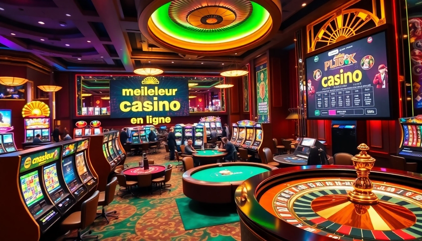 Découvrez l'excitation du meilleur casino en ligne avec des machines à sous vibrantes et des tables de poker.