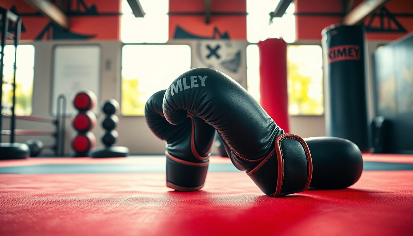 Training with high-quality MMA gloves for optimal performance and protection.
