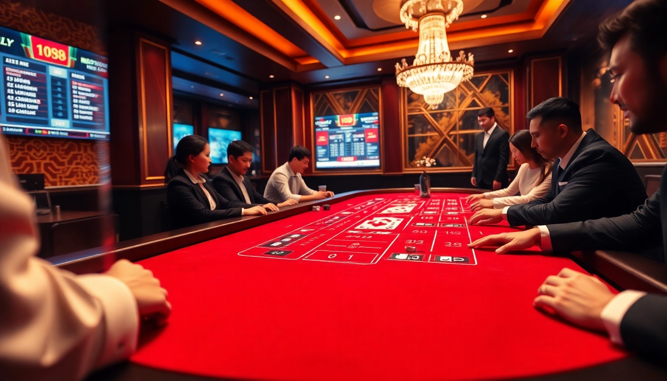 프리미엄 카지노사이트에서의 매력적인 바카라 게임 플레이, 생생한 카지노 분위기를 드러내다.