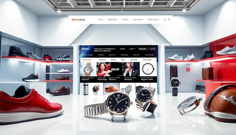 레플리카사이트에서 다양한 고품질 복제품을 선보이는 모습입니다.