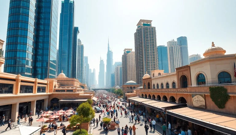 Experience the vibrant energy of City Life Dubai with its stunning skyline and dynamic urban atmosphere.